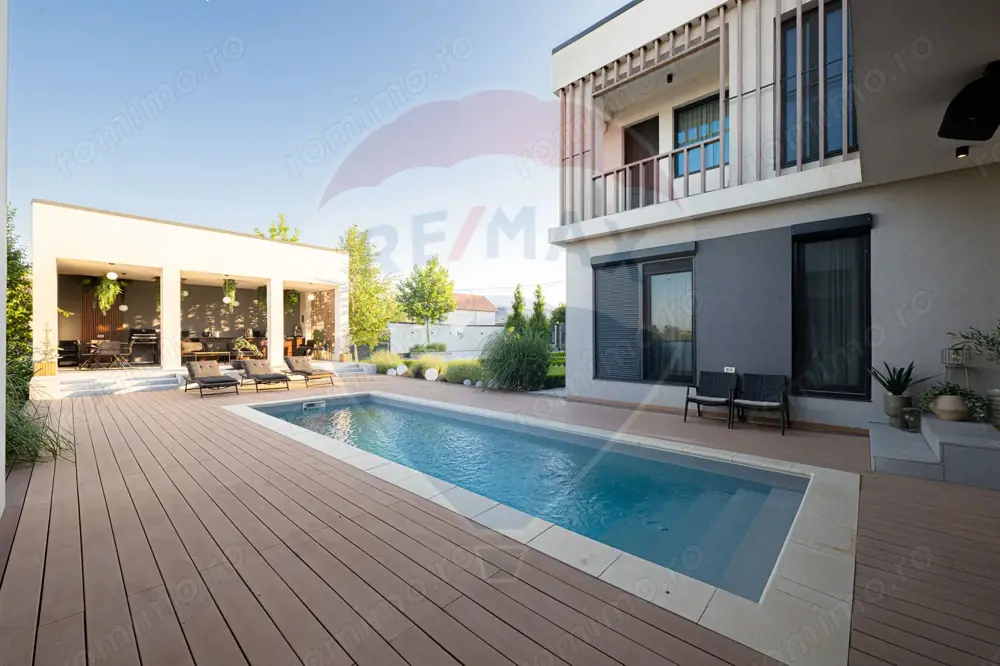 Vila P+M  si teren 1700 mp de vanzare in Lumina  jud. Constanta