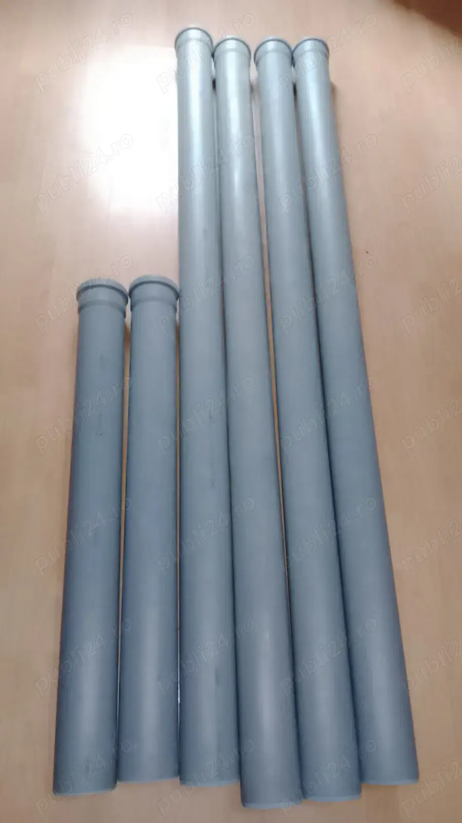 Teavă PVC de 110 la 1m și 2m