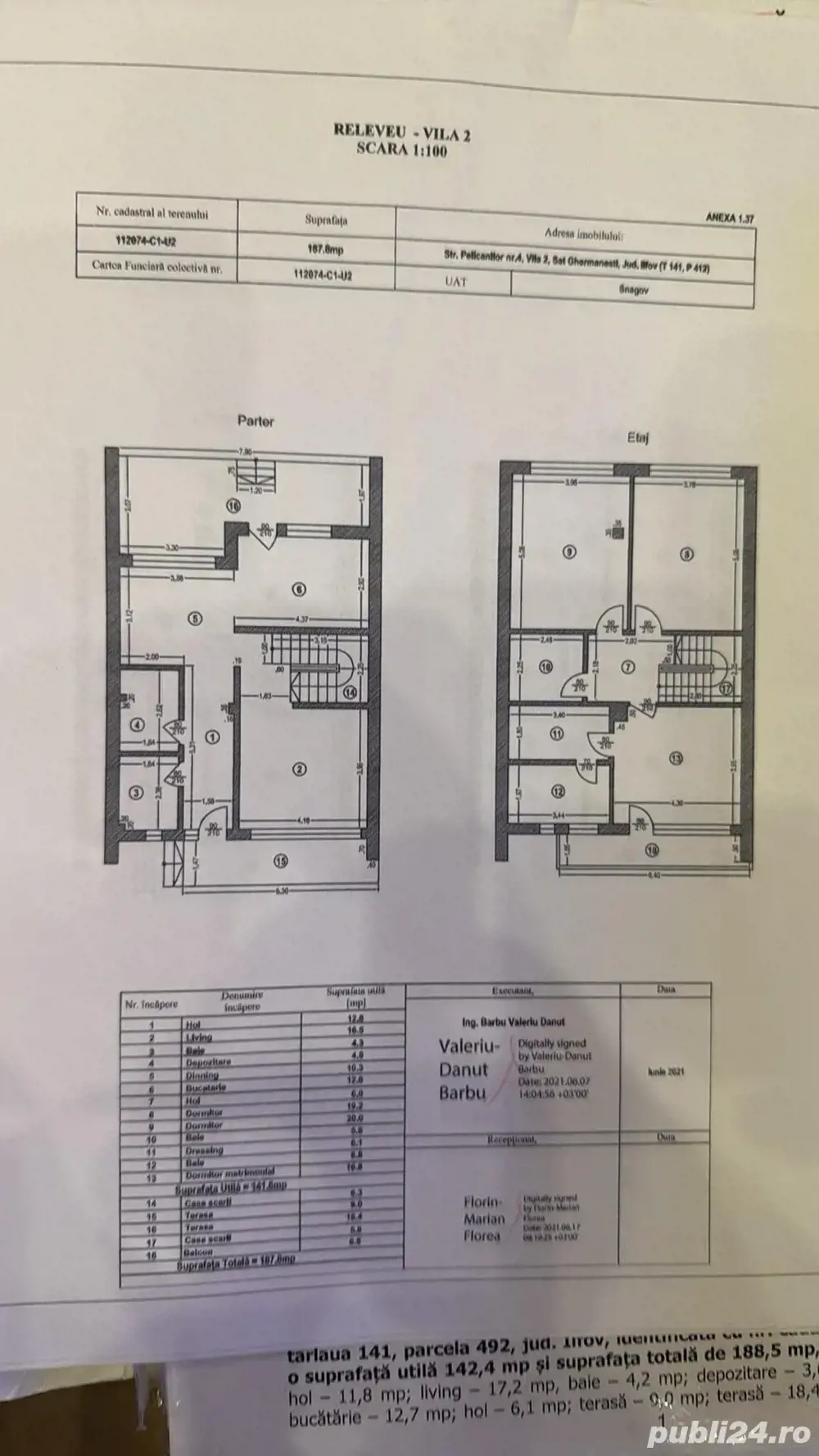 Vand vila la padure, rate dezvoltator!