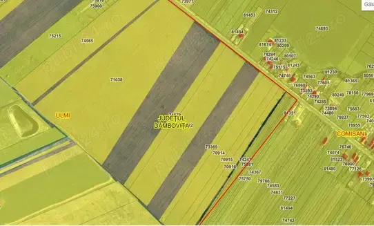 Vand teren intravilan 2000mp, langa Targoviste