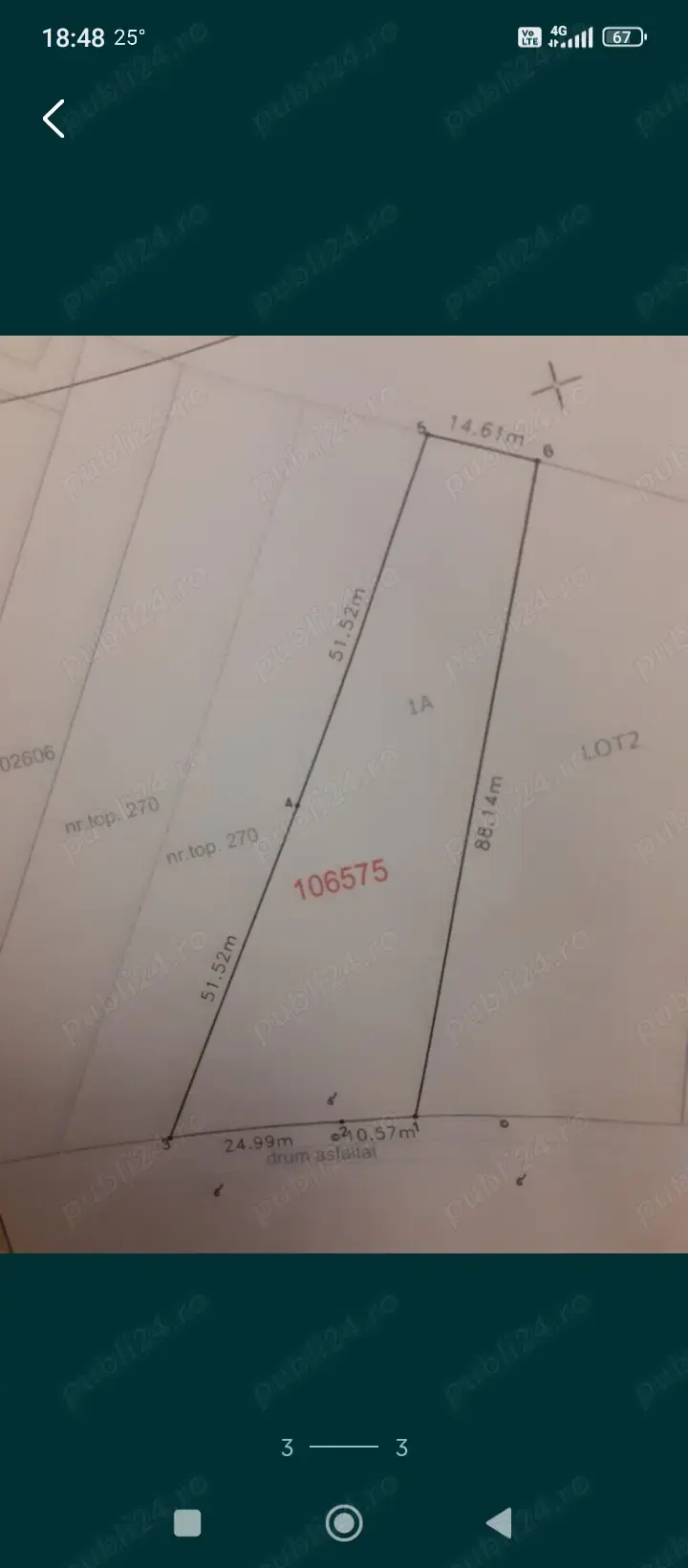 Teren intravilan Tinăud Alesd