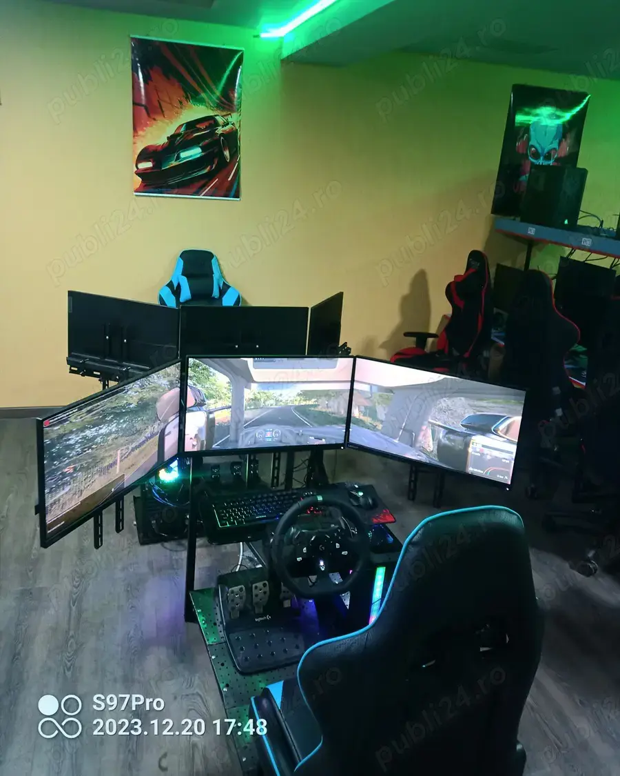 Vand Playseat   scaun gaming cu simulator auto volan si pedale Logitech G920