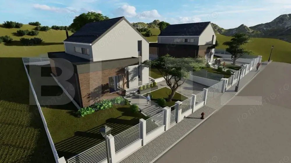 Casa 125 mp teren 500 mp zona profi design deosebit