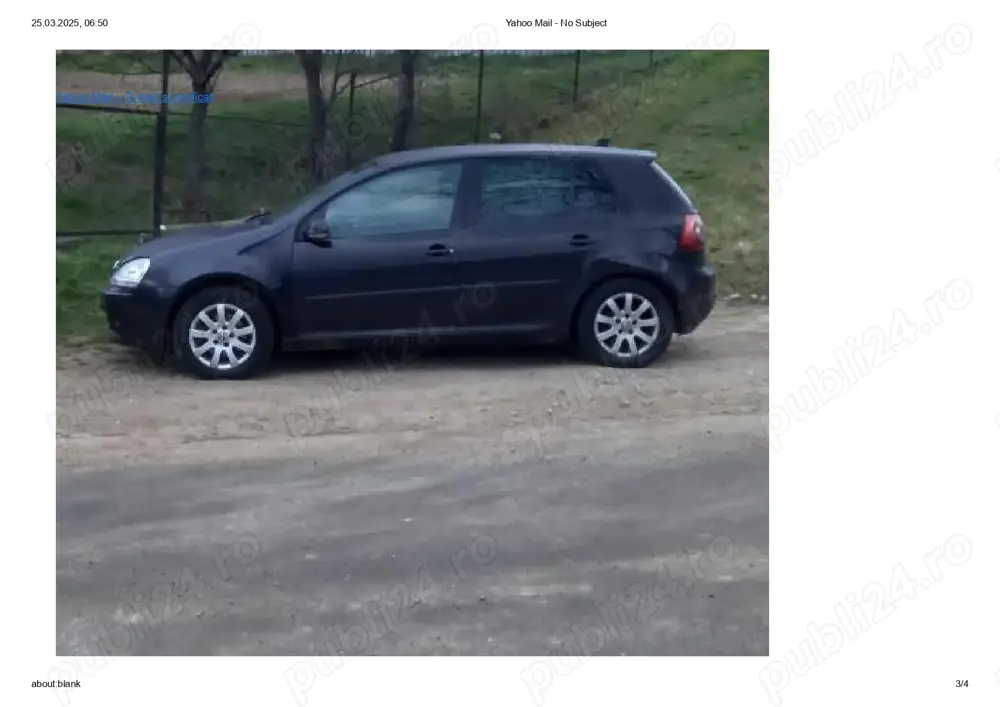 Vanzare VW Golf, negru, usor negociabil