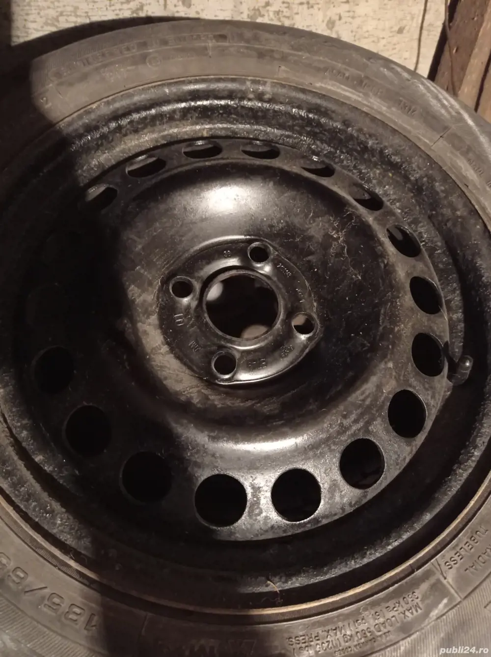 2 Jante tablă completă Opel 4x100