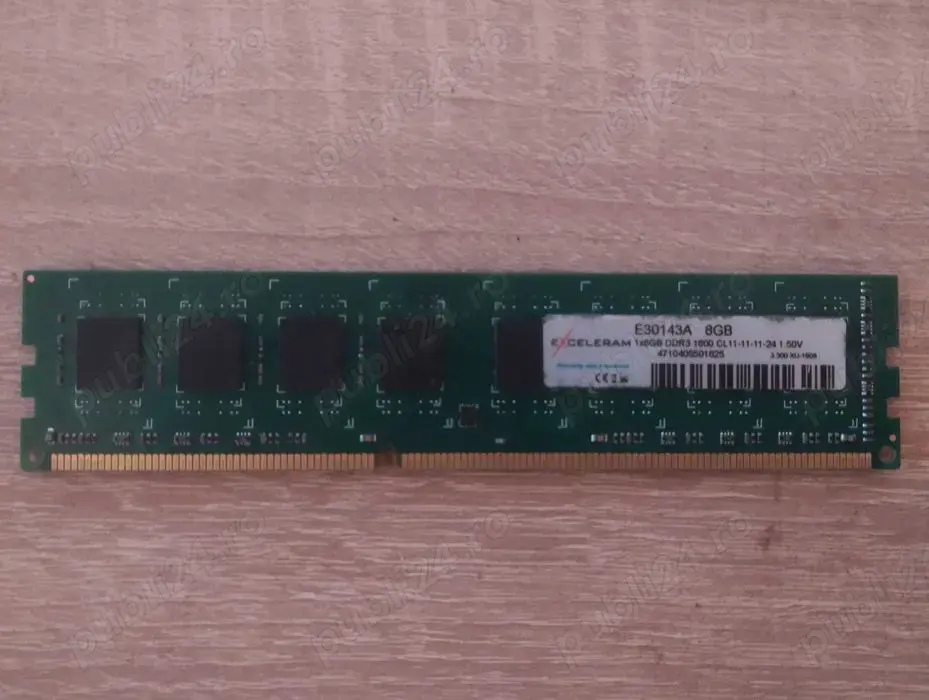 Memorie Ram 1x8gb ddr3 1600 cl11-11-11-24 1.50v