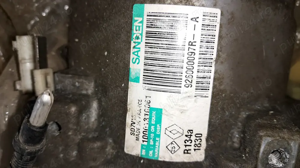 Compresor clima Duster marka SANDEN original