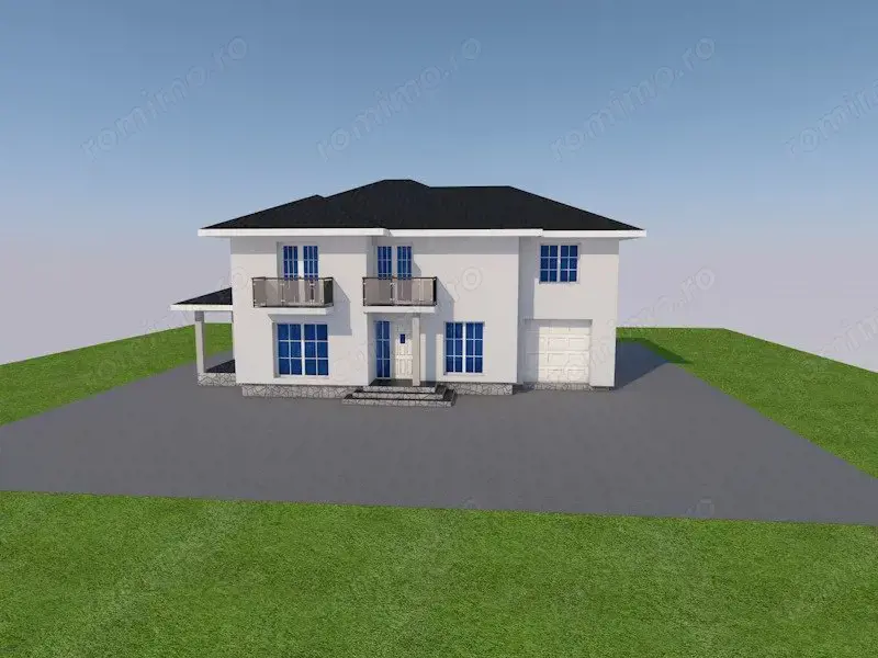 Ansamblu nou, 6 case individuale, la cheie, Radauti