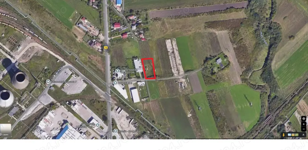 Vând teren Strada Balciului, lângă Oltchim 1250 mp