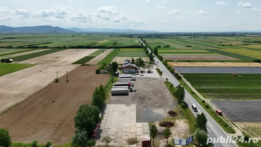 Stație peco cu motel de vanzare