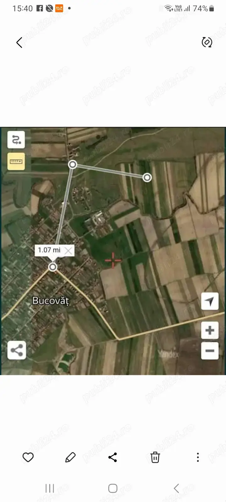 Vand teren intravilan si teren agricol bagat in pug de terenuri industriale