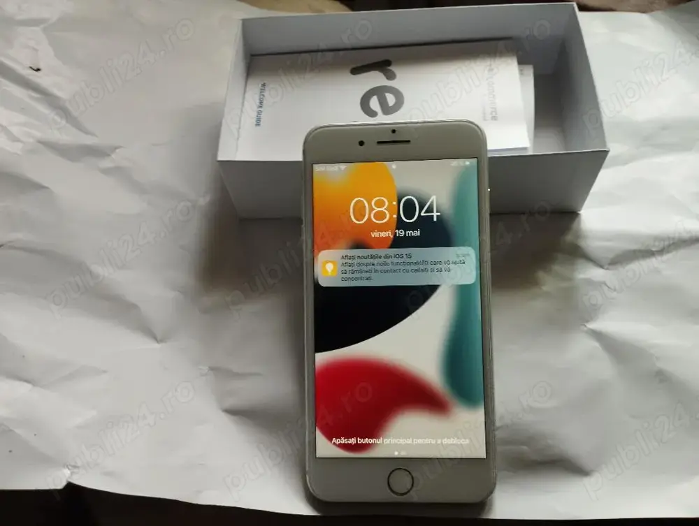 iphone 8 plus,64GB,nou sigilat in cutie + 1 cadou surpriza