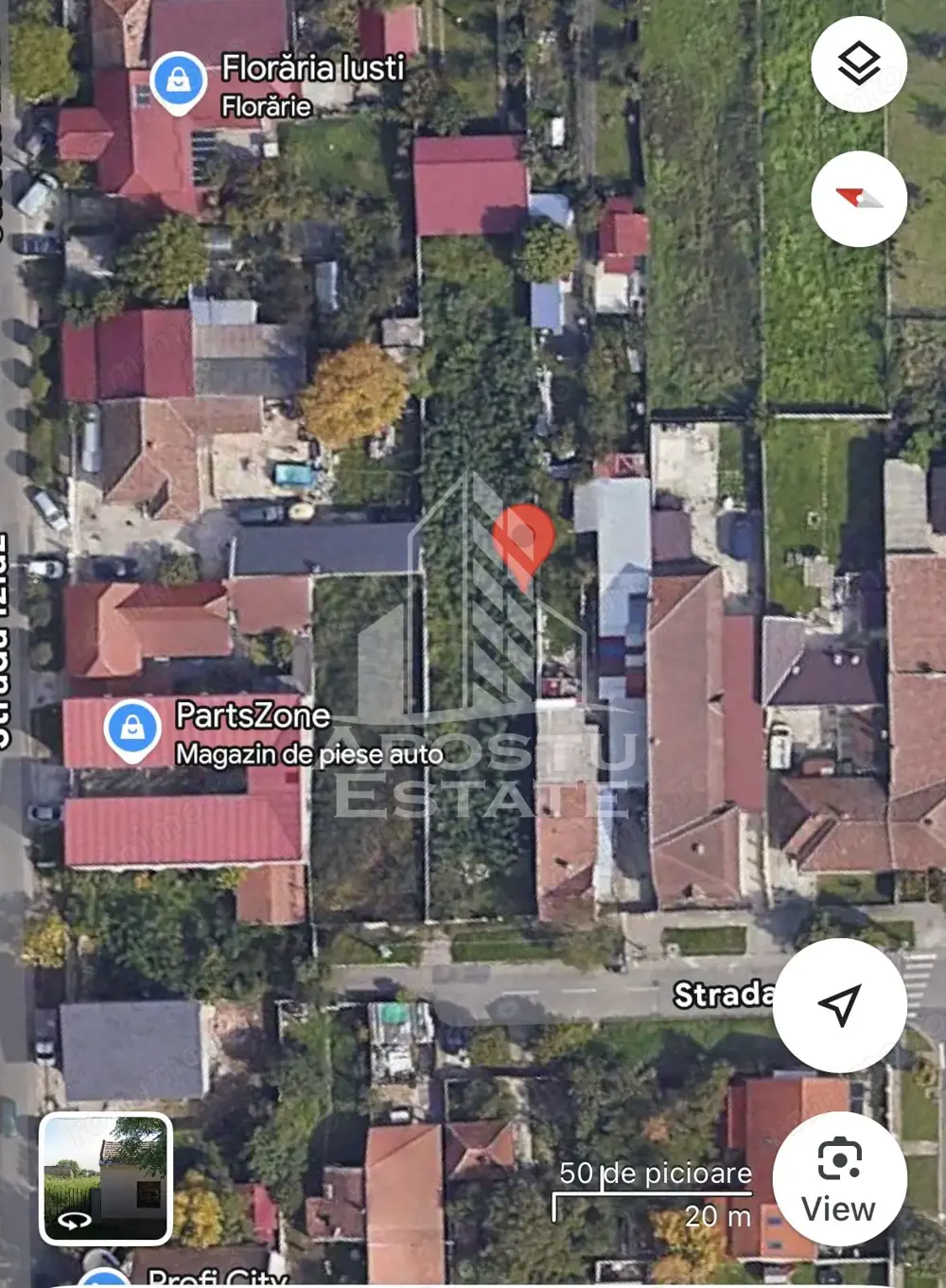 Teren intravilan, 827 mp, la 2 minute de Shopping City