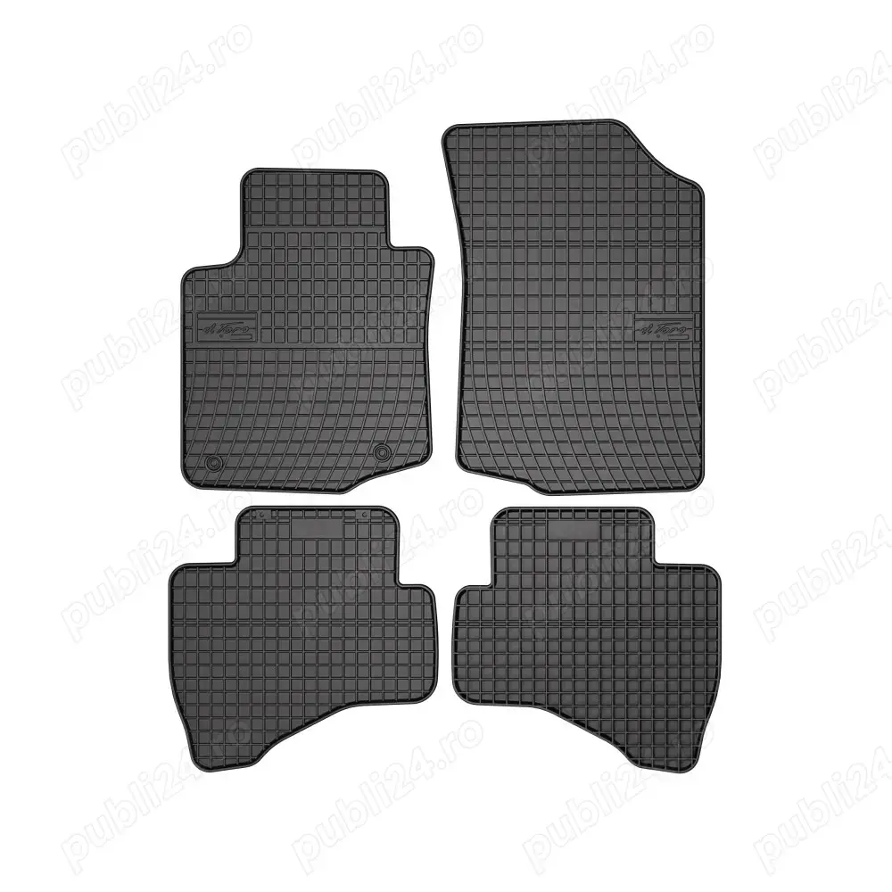 Set 4 Covorase Cauciuc Compatibile Citroen C1 2005-2014