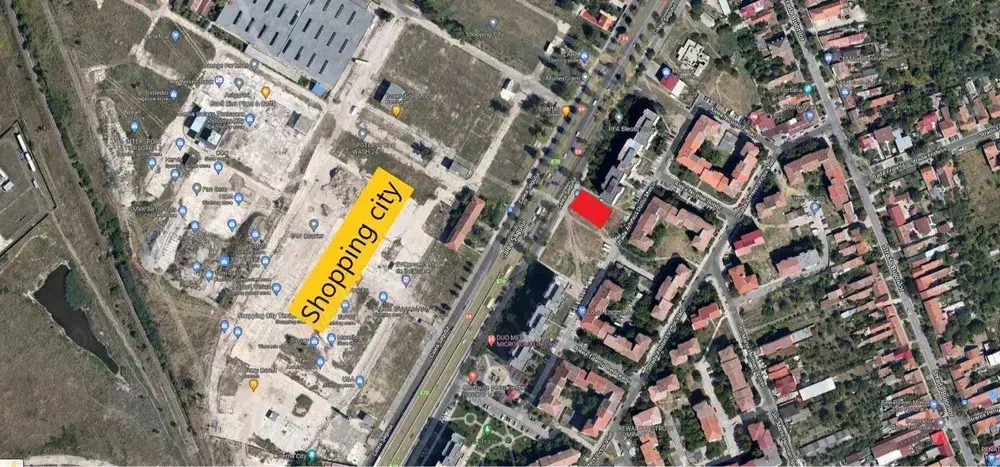 Proprietar, inchiriez teren 42 mp-455 mp, Calea Sagului