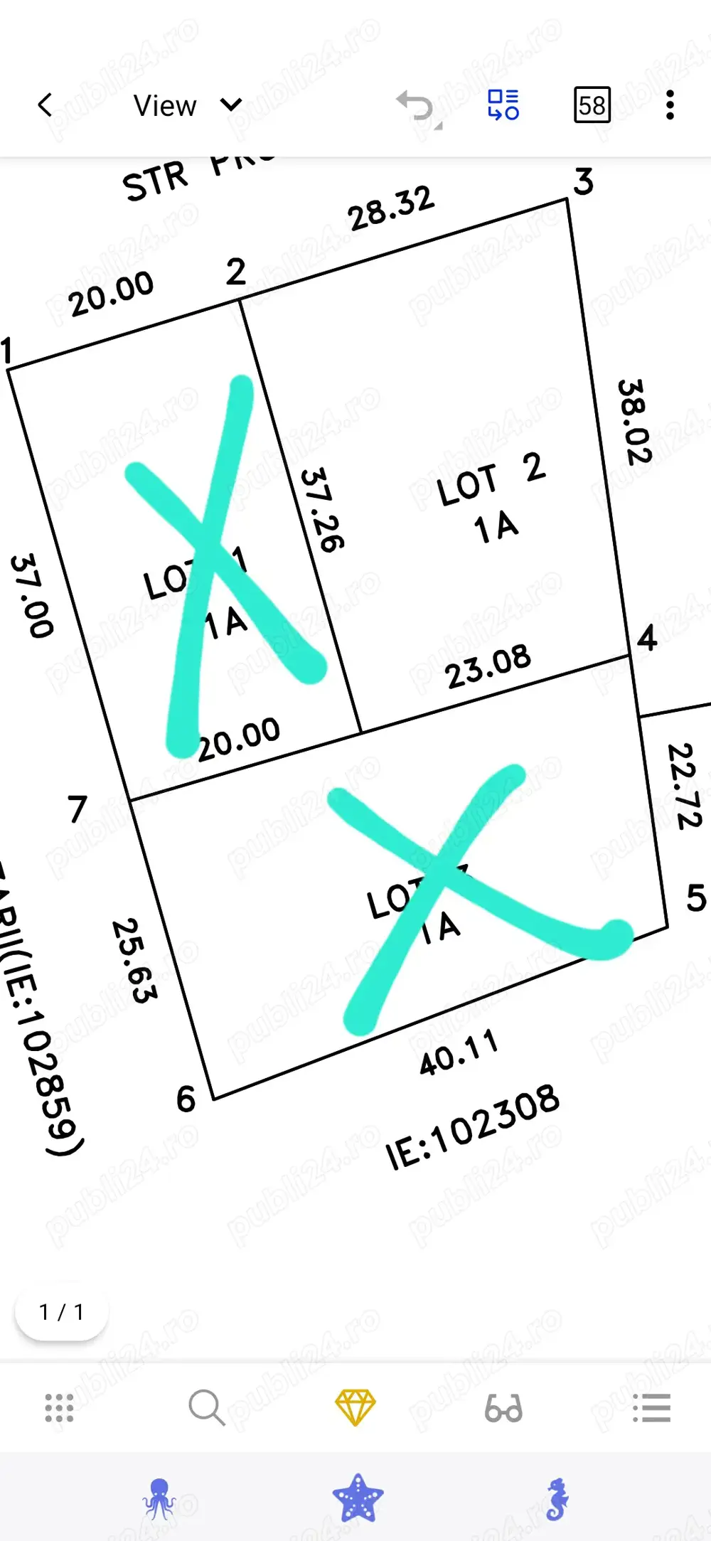 Vand teren intravilan in localitatea Baraganu jud. Constanta