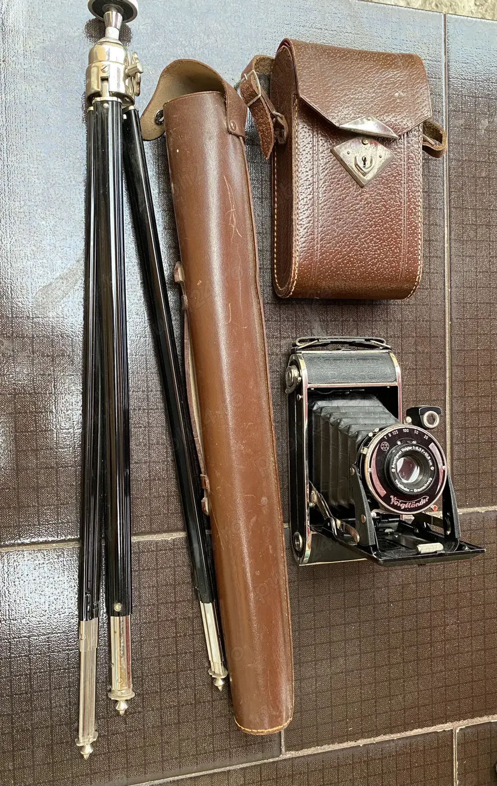 Aparat foto Voigtlander Bessa cu trepied original