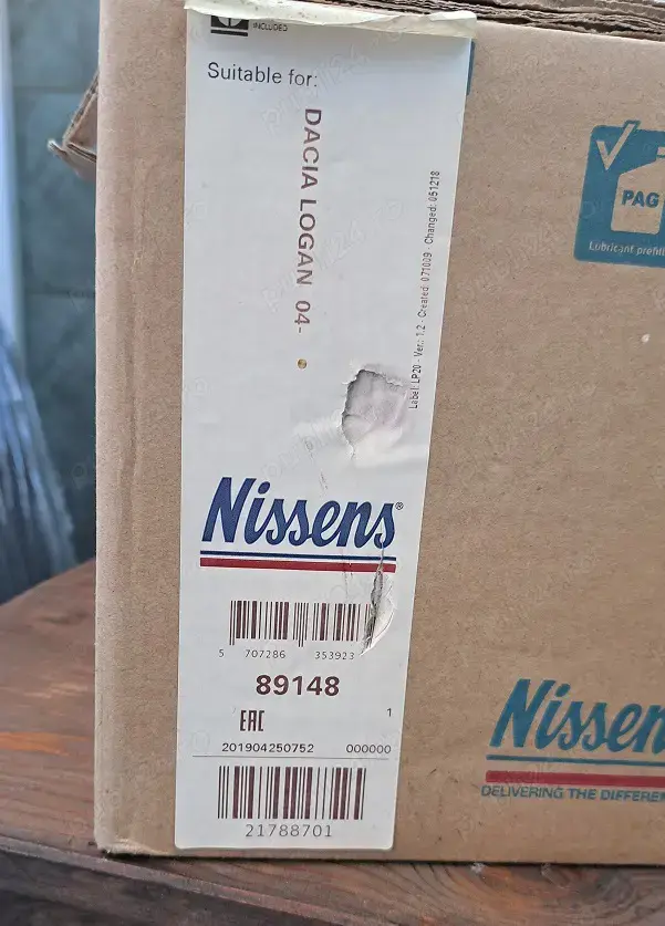 compresor Dacia Logan 2004 --> radiator VW jante rover 600