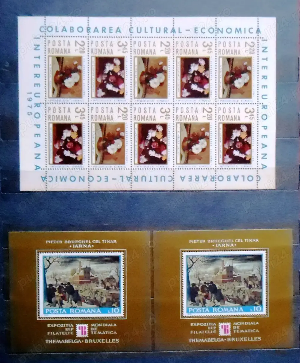 Timbre pictură - lot nr. 8