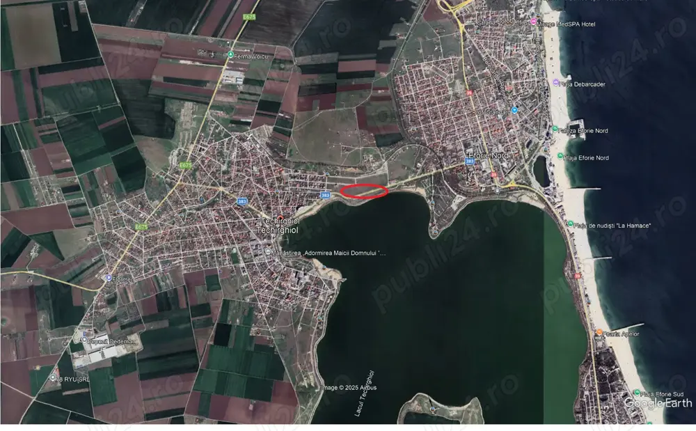 Teren de vanzare in Techirghiol zona lac