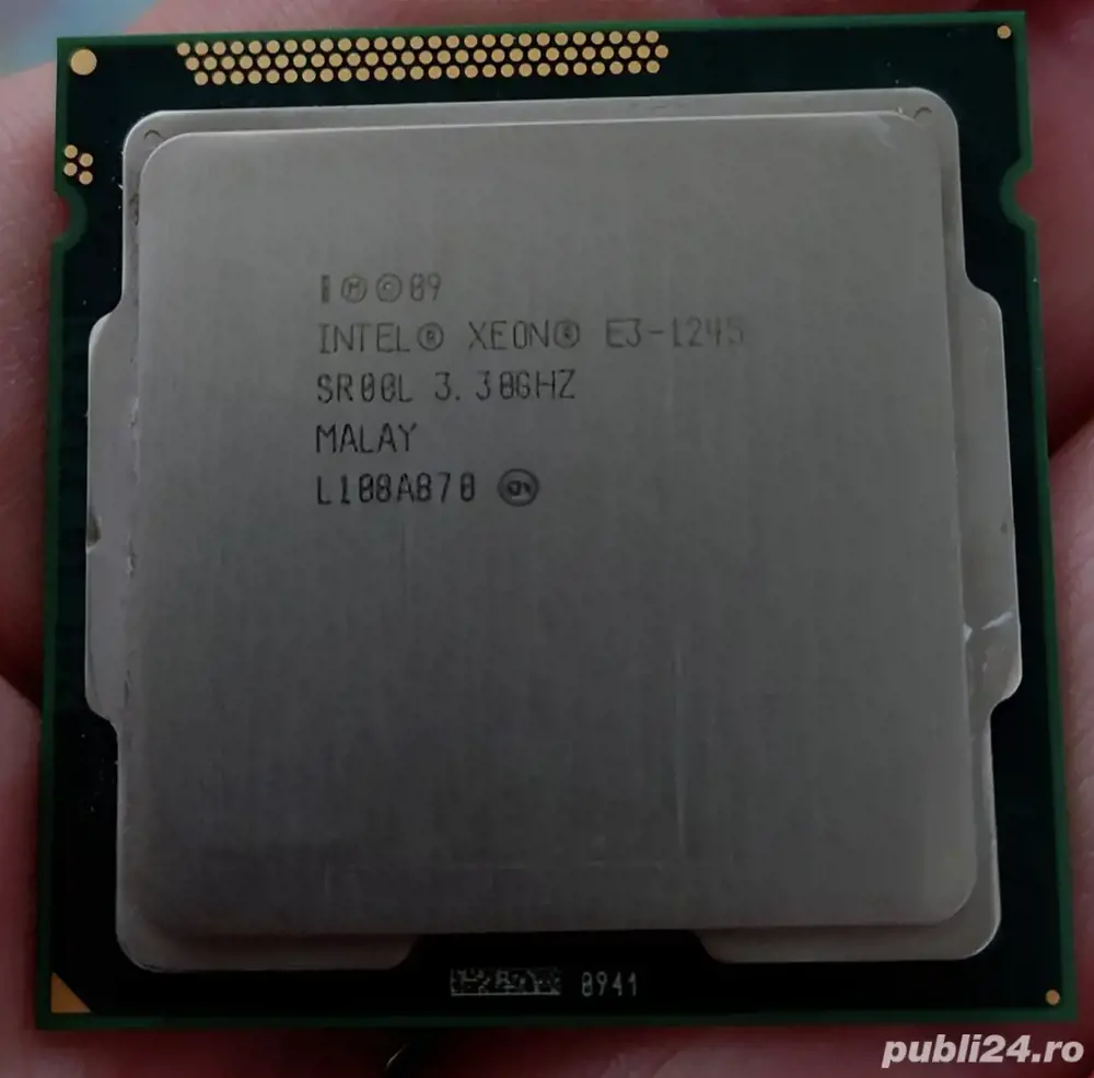 Procesor Intel Xeon E3-1245 socket LGA1155, i7