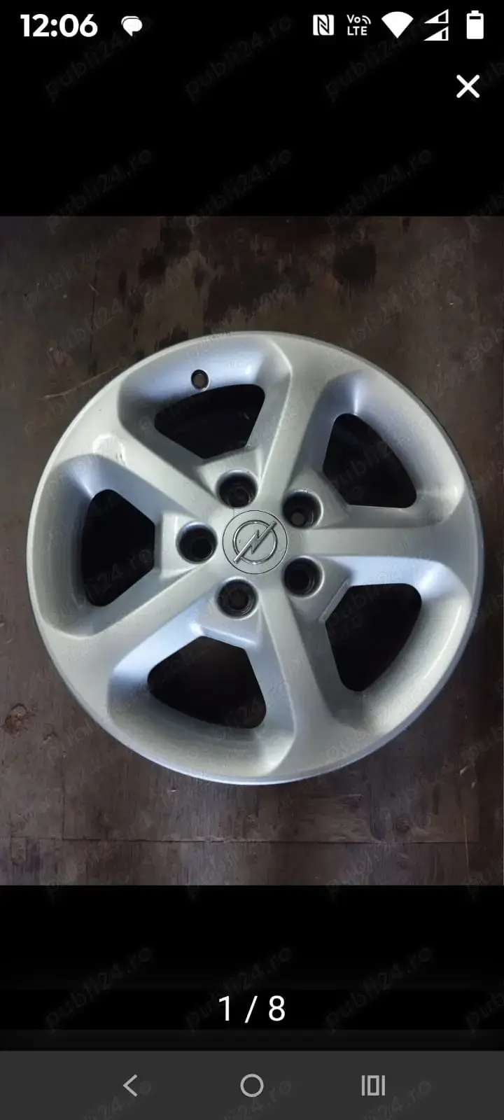 Jante aliaj 16 zoll originale Opel Astra H