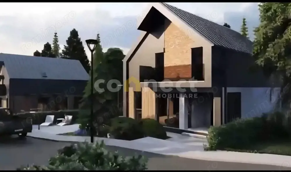 Casa cu 4 camere, 3 bai Teren 500 mp I Tureni