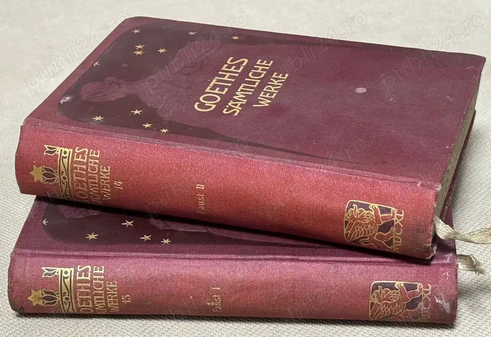 Faust 1-2 de Goethe, limba germana, an 1940