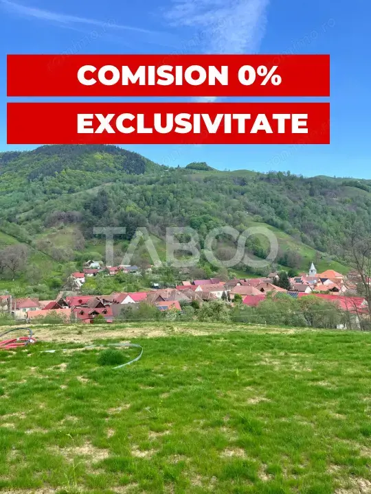 Teren 1059 mp in Raul Sadului– Natura  liniste si investitie