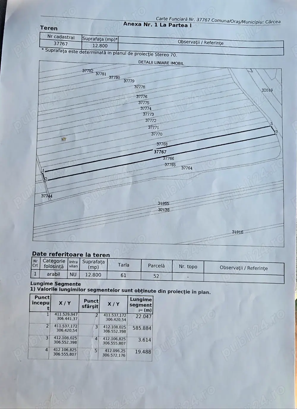 Vant teren extravilan zona centura de sud a Craiovei 