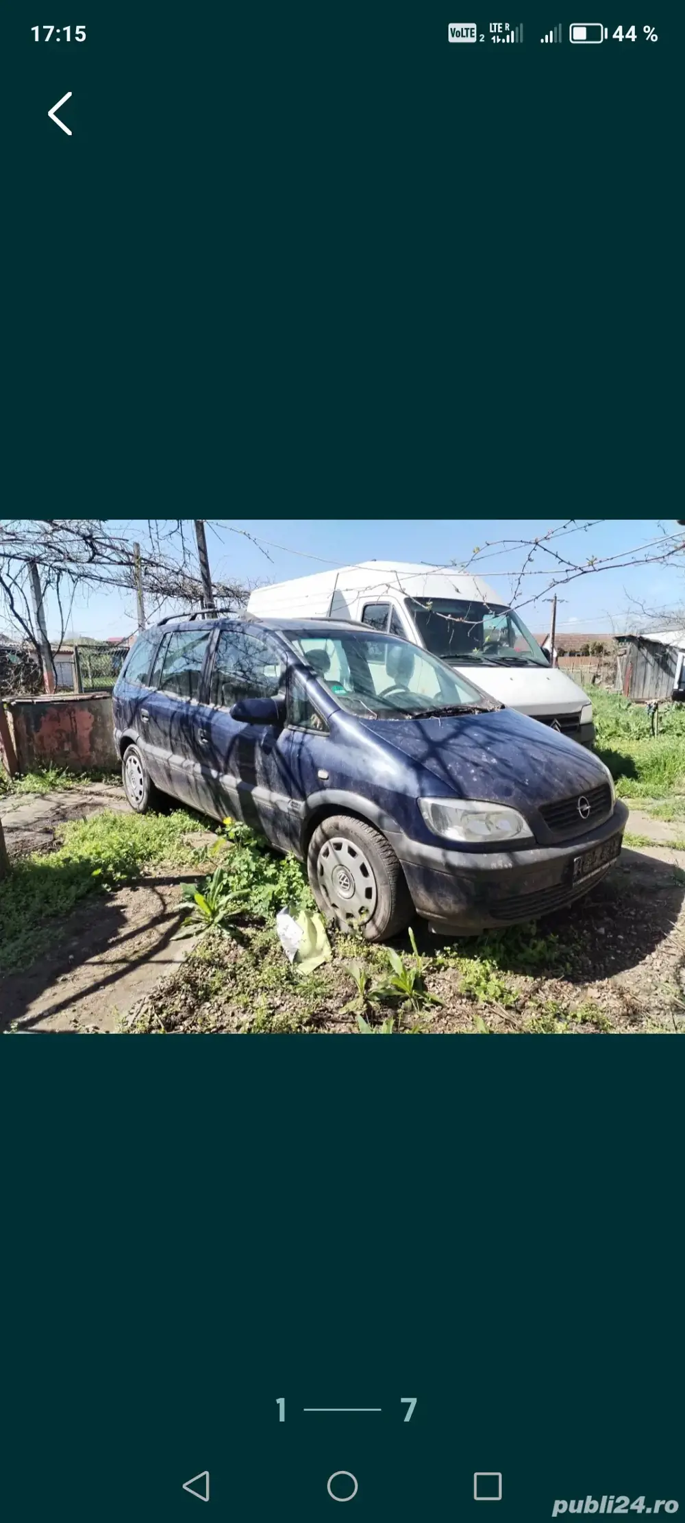Opel Zafira Benzina 1800 din 1999