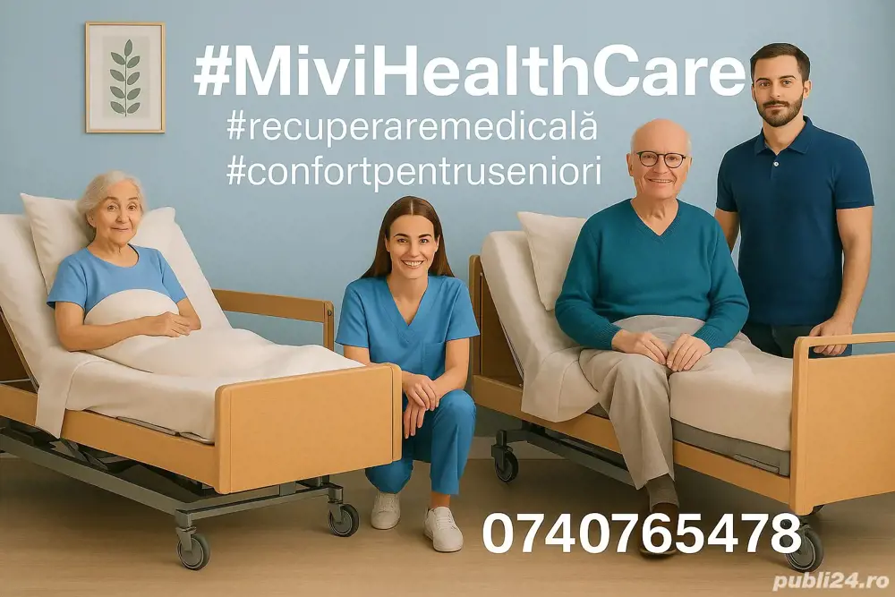 Pat medical electric de inchiriat. Mivi HealthCare- Cu Toata Inima.