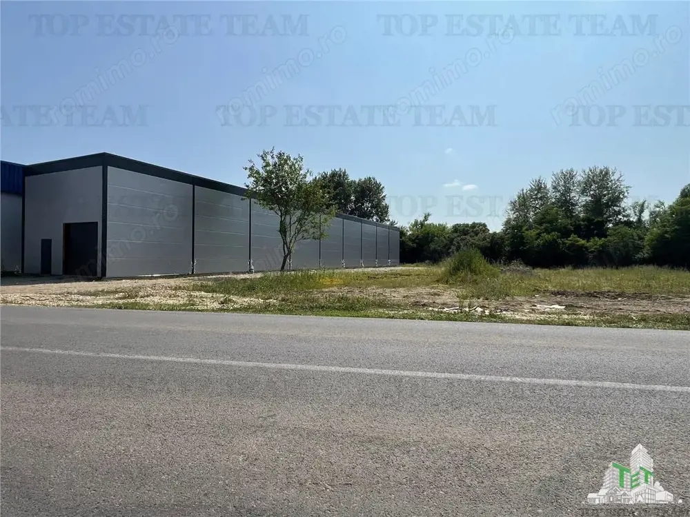 Spatiu comercial stradal, cu toate utilitatile stradal, la 100 m de A 1, pretabil supermarket, produ