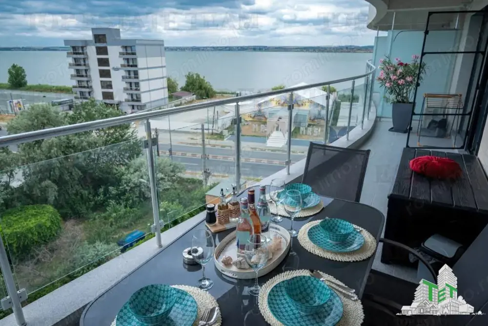 Apartament 2 camere, 50m de plaja , mobilat utilat,lux, modern, 76.5mp, toate utilitatile view Fabul