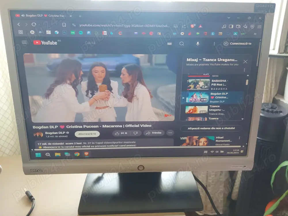 Monitor Benq functional