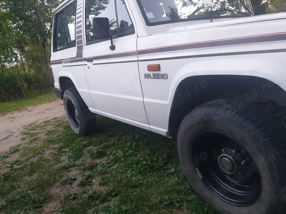 Pajero mk1 fara rugina, suduri vopsea originala 