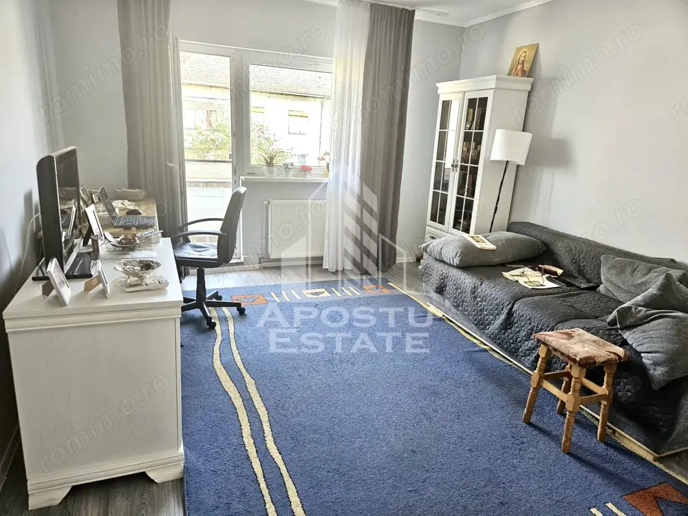 Apartament 2 camere, renovat, centrala proprie, zona Balcescu