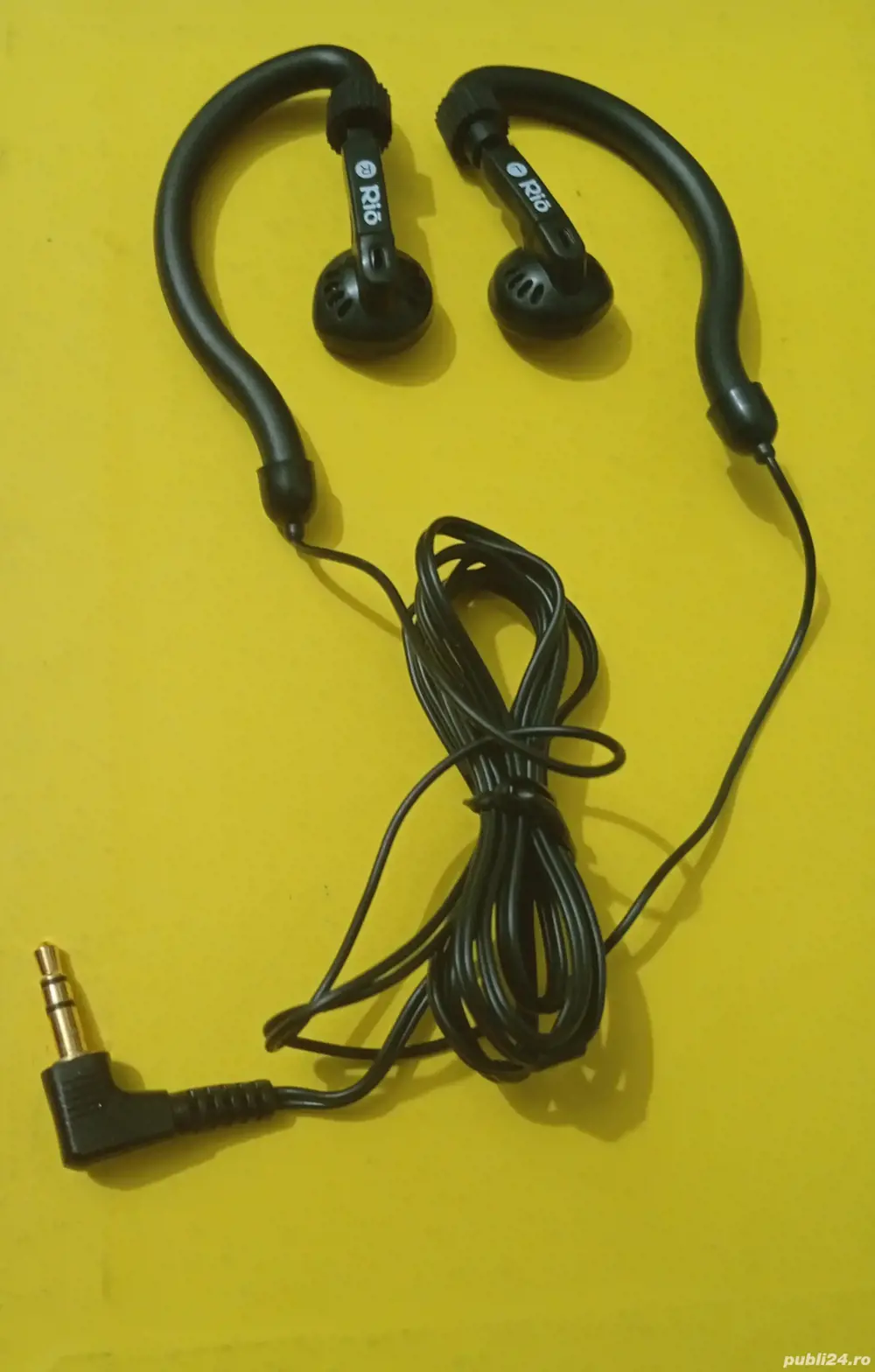 Vând Căști Sport audio Hi-fi, stereo cu suport flexibil și comod  pentru ureche 