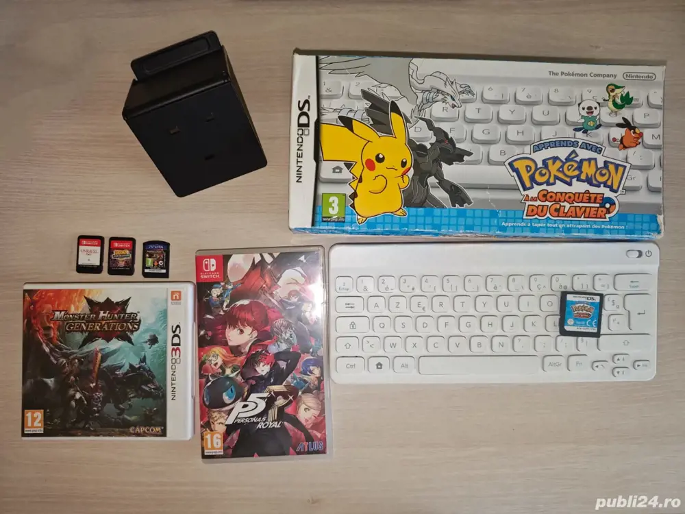 Lot jocuri Sony, Nintendo Switch, 3DS, DS, PS Vita