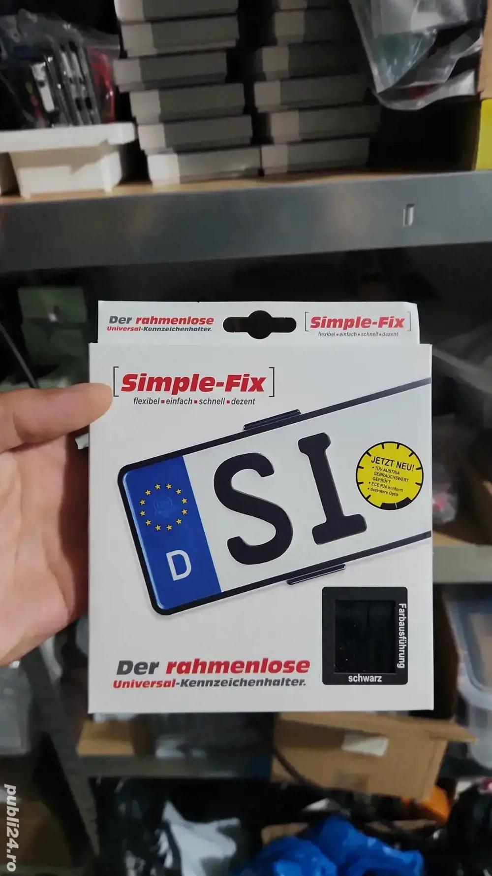 Suporti numere slim simple-fic suport numar suport placute