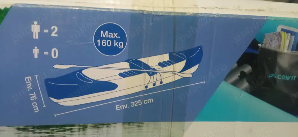 Kaiak gonflabil,2 persoane