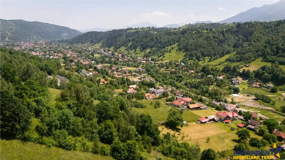 FILM! 1.450 mp intravilan, la DN, incantare peisagistica, Bran, Moieciu, Brasov