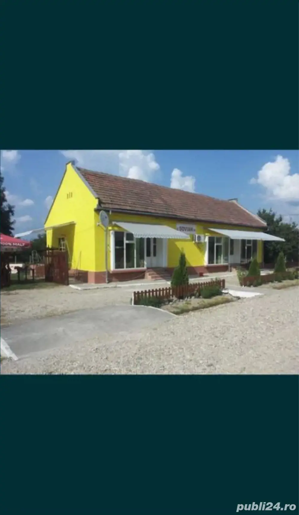 Vand casa de locuit spatiu comercial in loc. Sarbova, com. Racovita