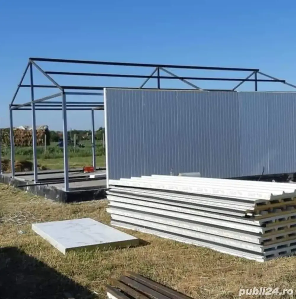 vând hală metalică 