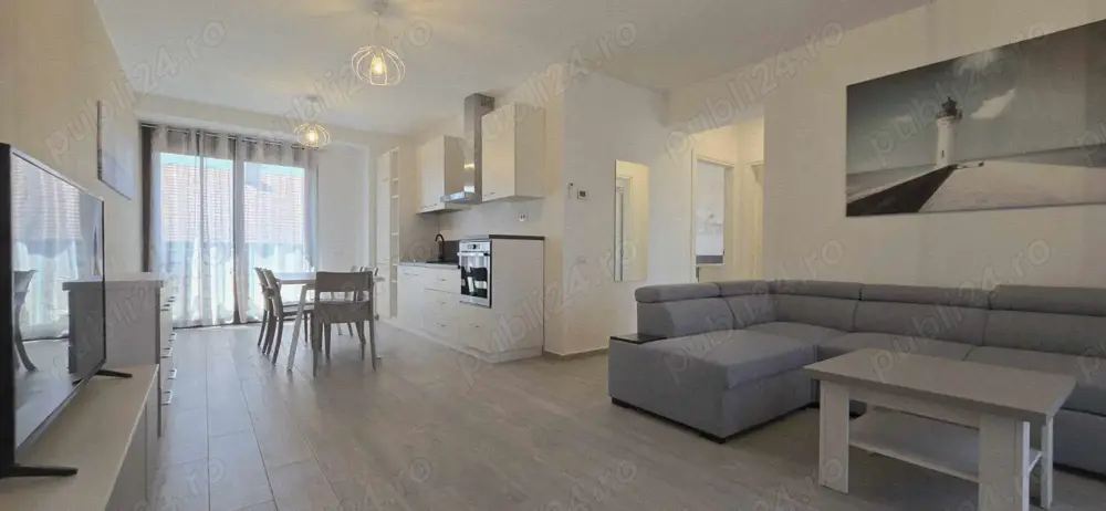 Apartament cu 3 cam. de inchiriat central Cuza Residence