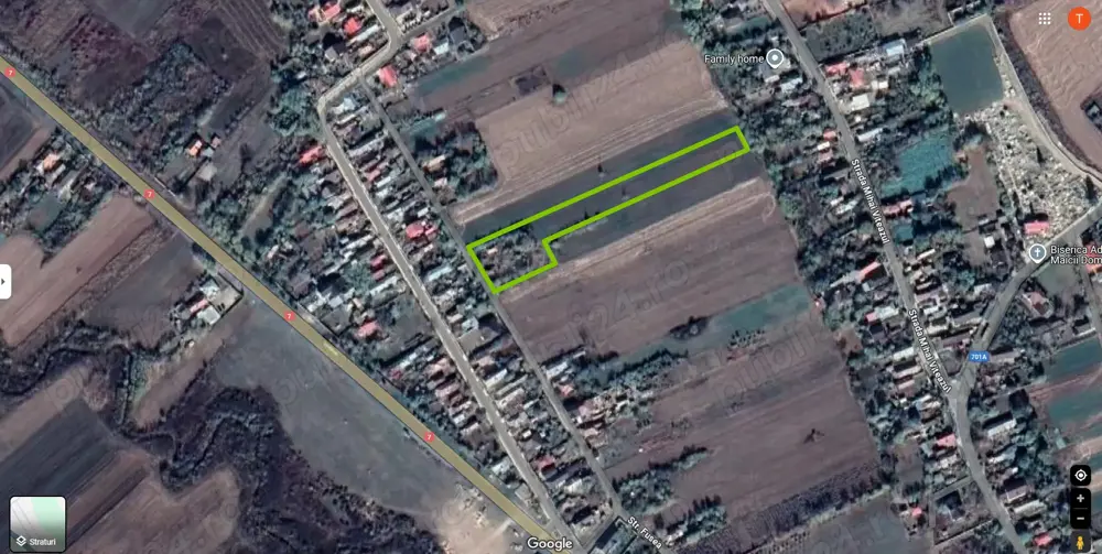 Teren Intravilan-Extravilan Fusea, Oras Titu