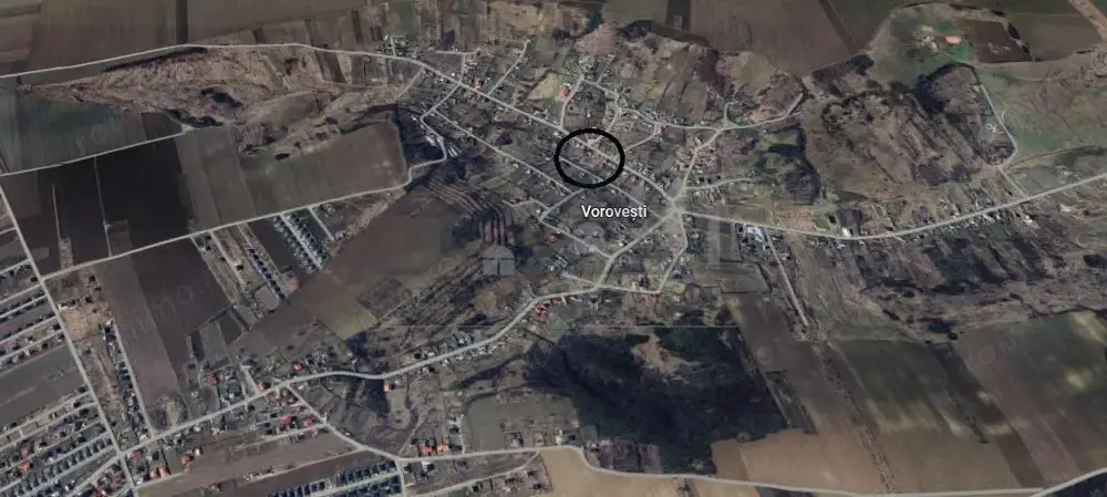 Ocazie! Vorovesti TEREN 1787mp intravilan toate utilitatile dubla deschidere