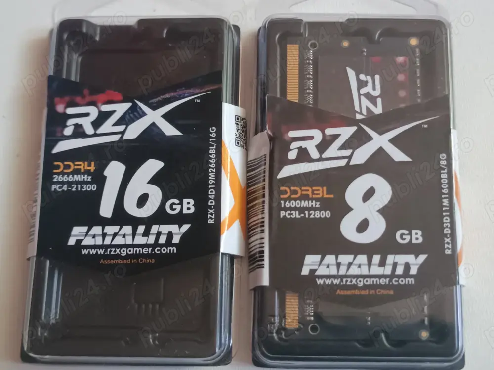 Ram ddr3 8GB RAM ddr4 16GB