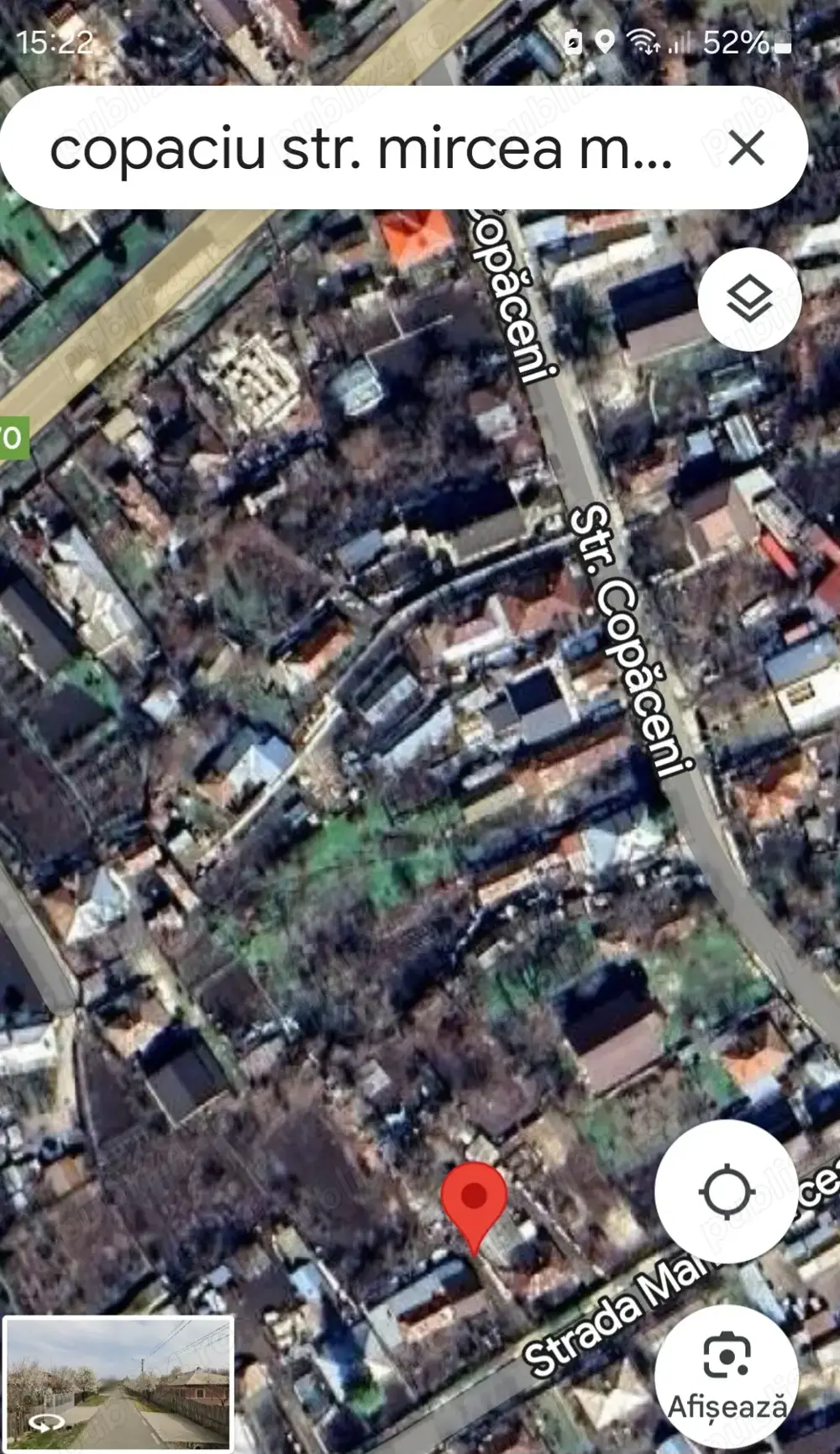 Teren vanzare Copaciu Ghimpati 