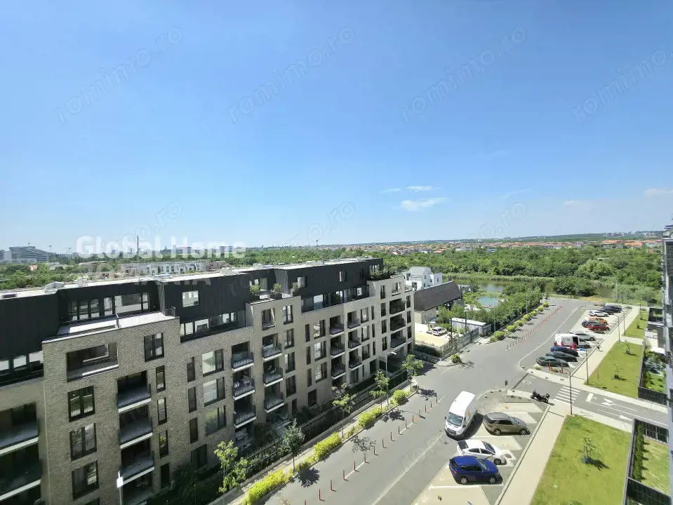 3 Rooms Penthouse + Terrace 16SQM + Parking | H Pipera Lake - Porsche Nord | New